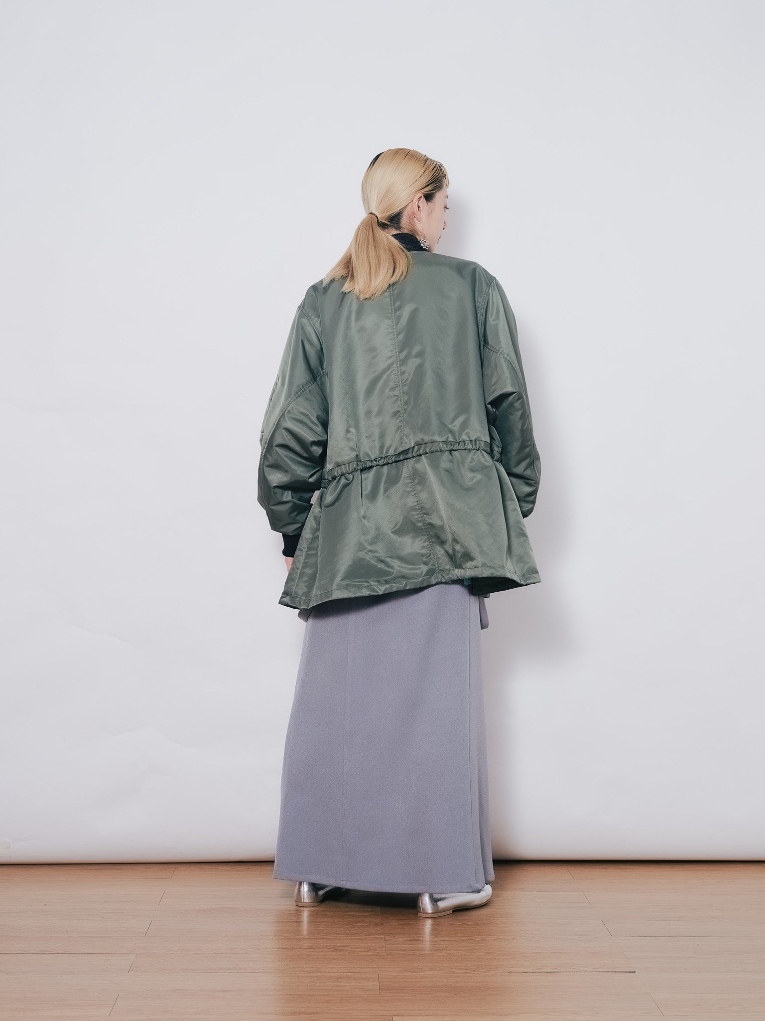 中綿ドルマンＭＡ-1 ブルゾン [601457] khaki