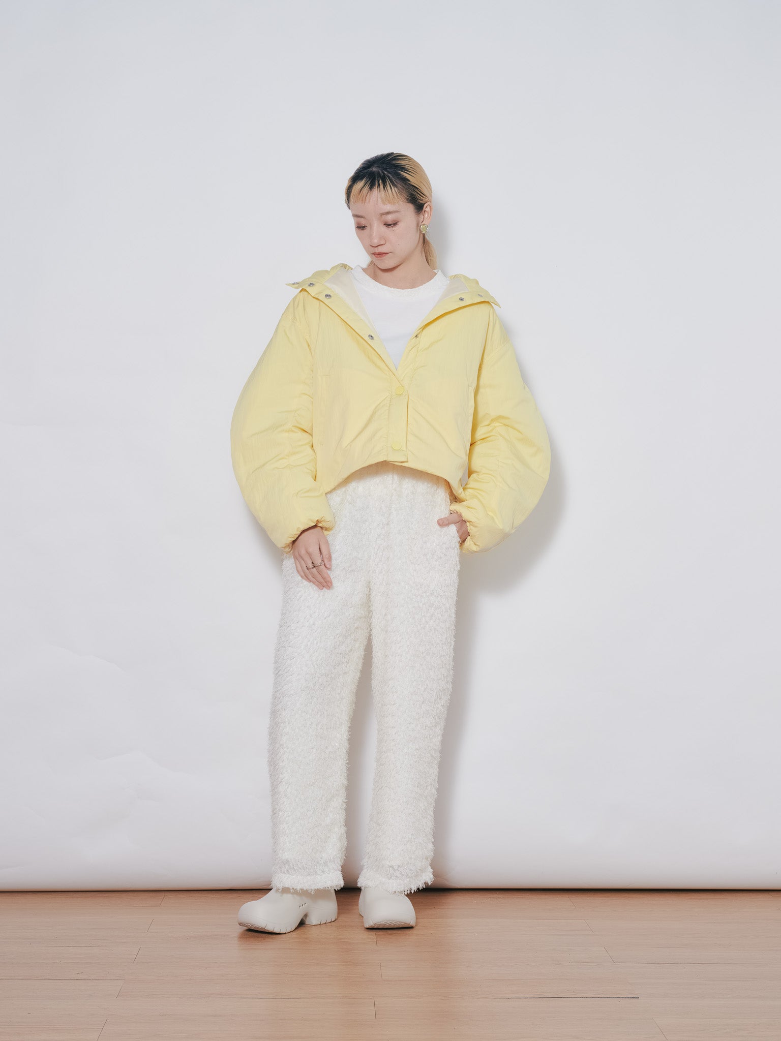 【-PRE SALE- 12/15 18:00まで!!】フリンジジャガードパンツ [601381] off