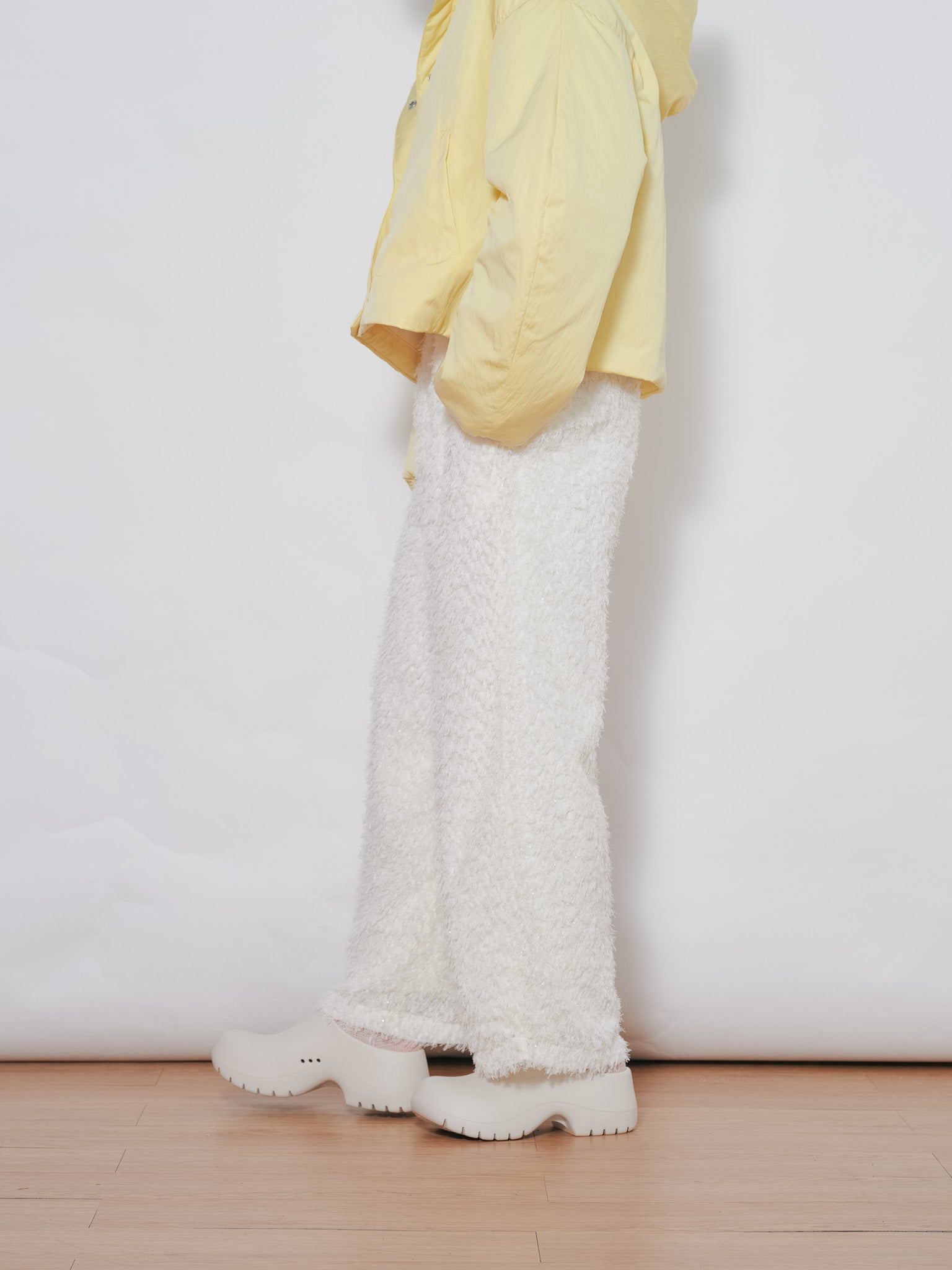 【SALE】フリンジジャガードパンツ [601381] off