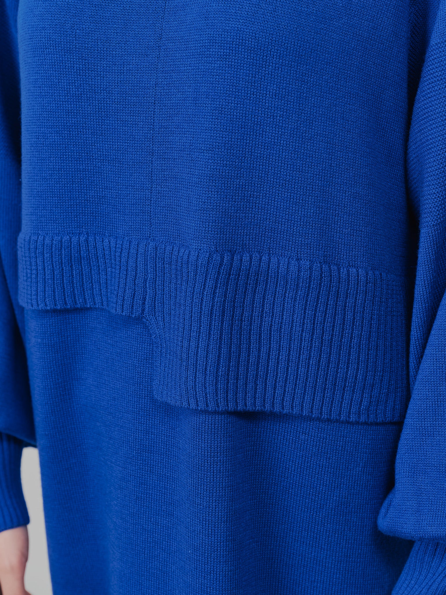 レイヤードライクニットワンピース [605542] royal