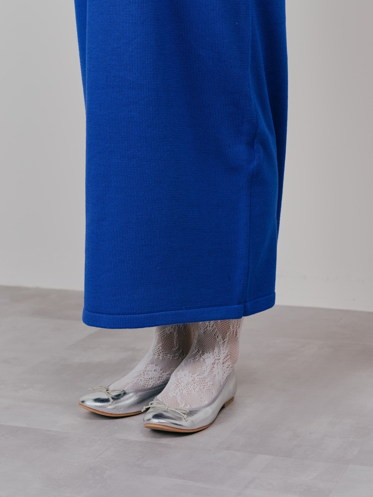 レイヤードライクニットワンピース [605542] royal