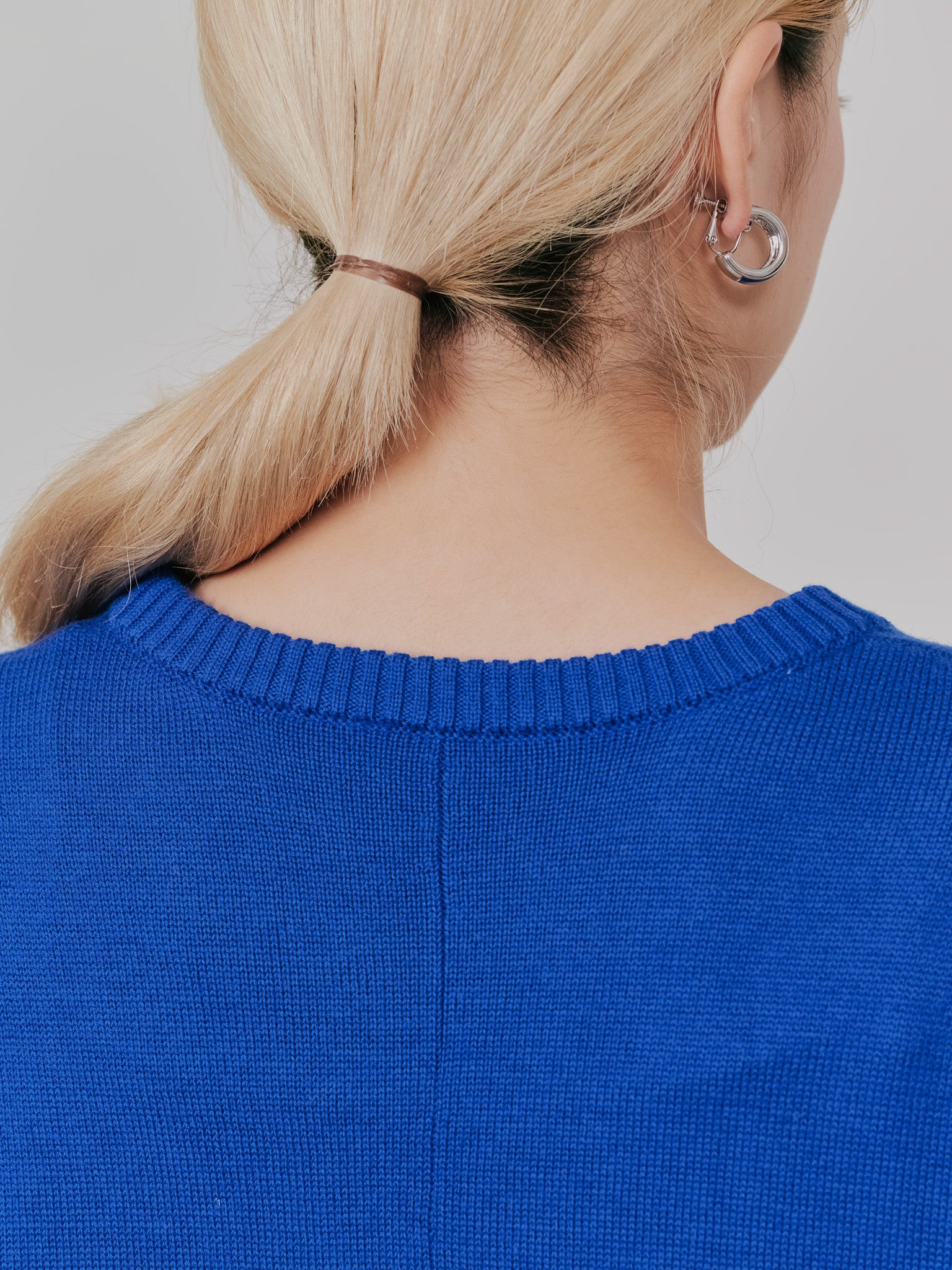 レイヤードライクニットワンピース [605542] royal