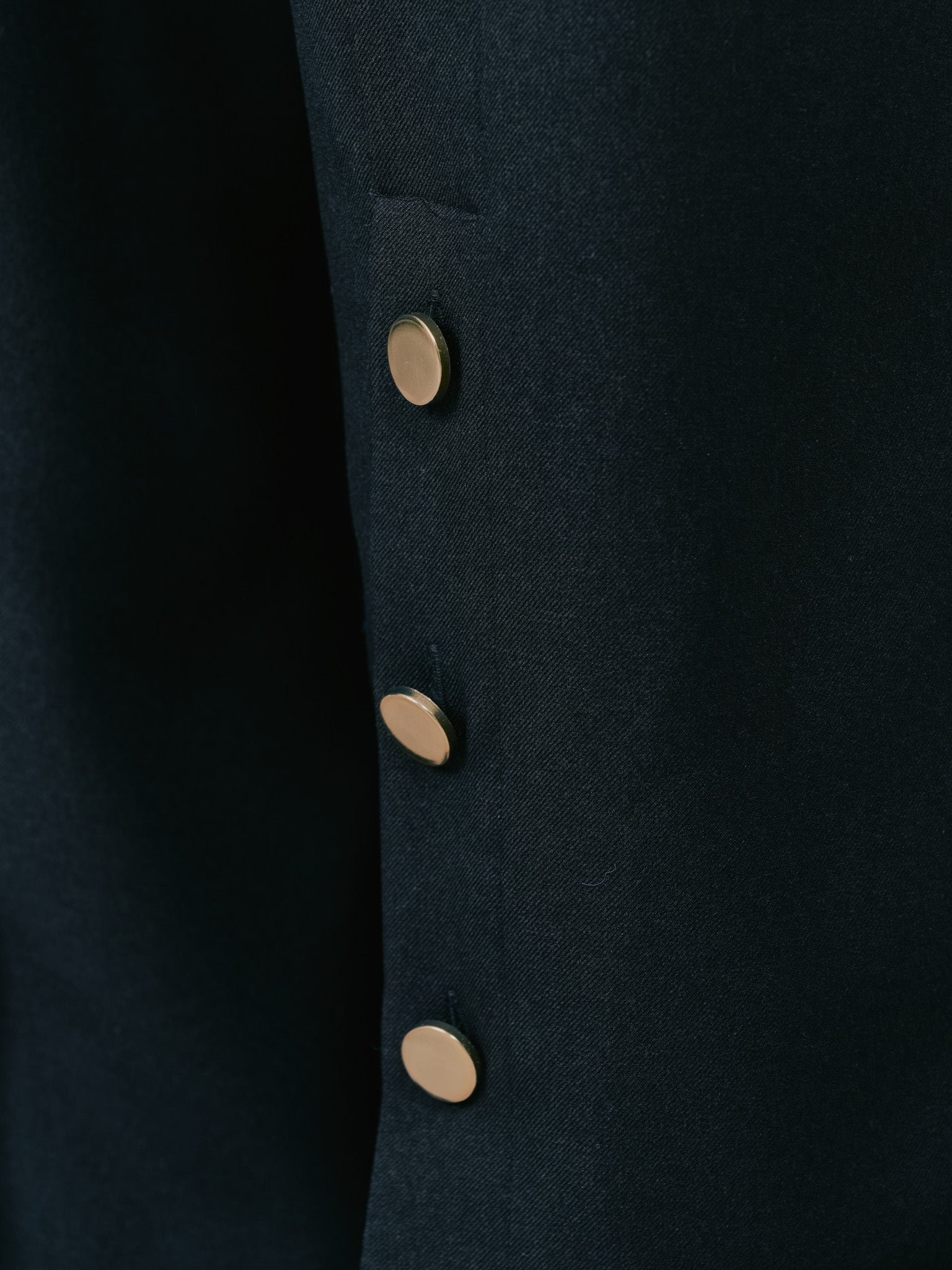 【SALE】ウエストボタンタックワイドパンツ [608319] black