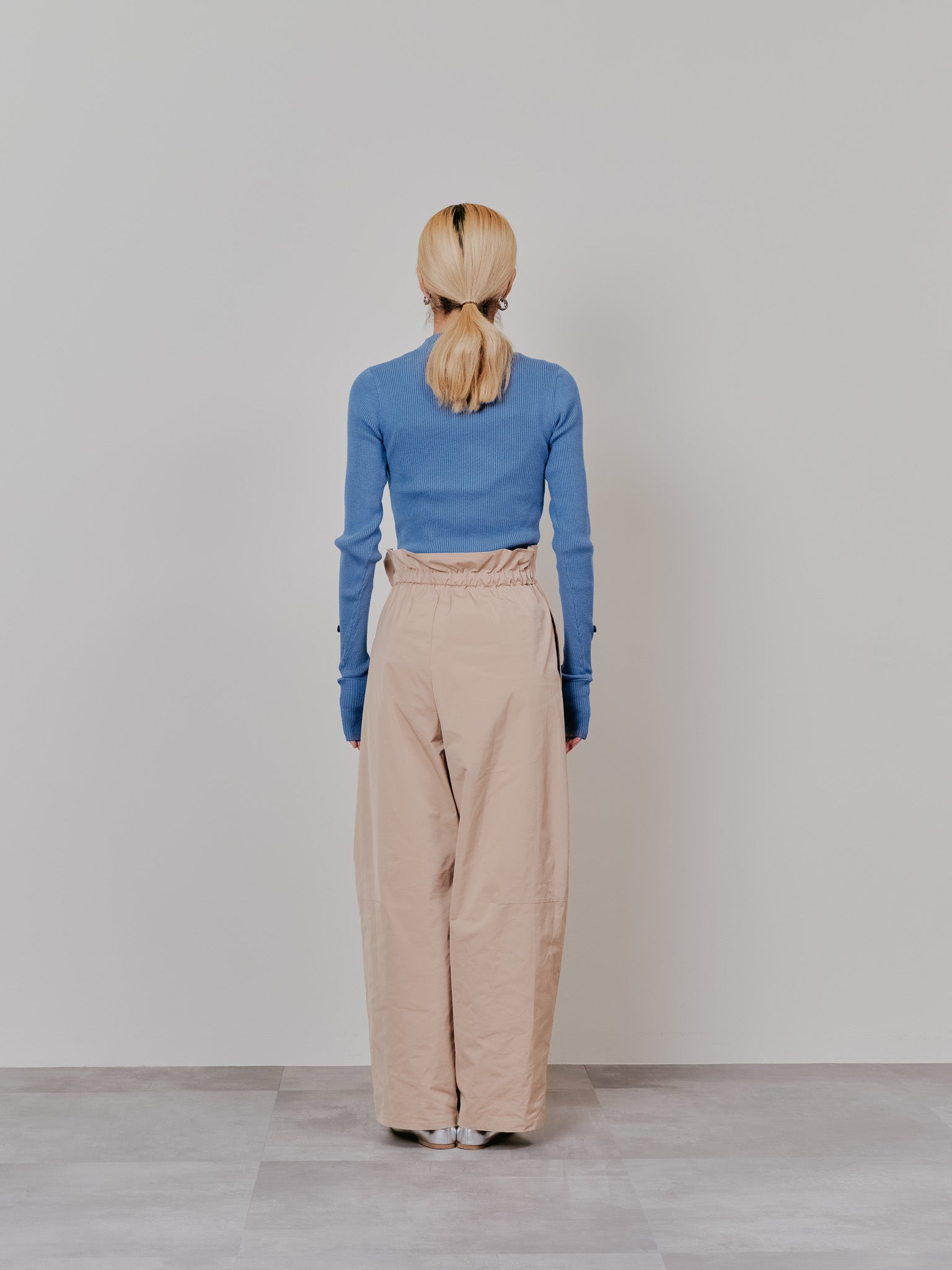 【-PRE SALE- 12/15 18:00まで!!】ラップライクサイドカーブパンツ [608318] light beige