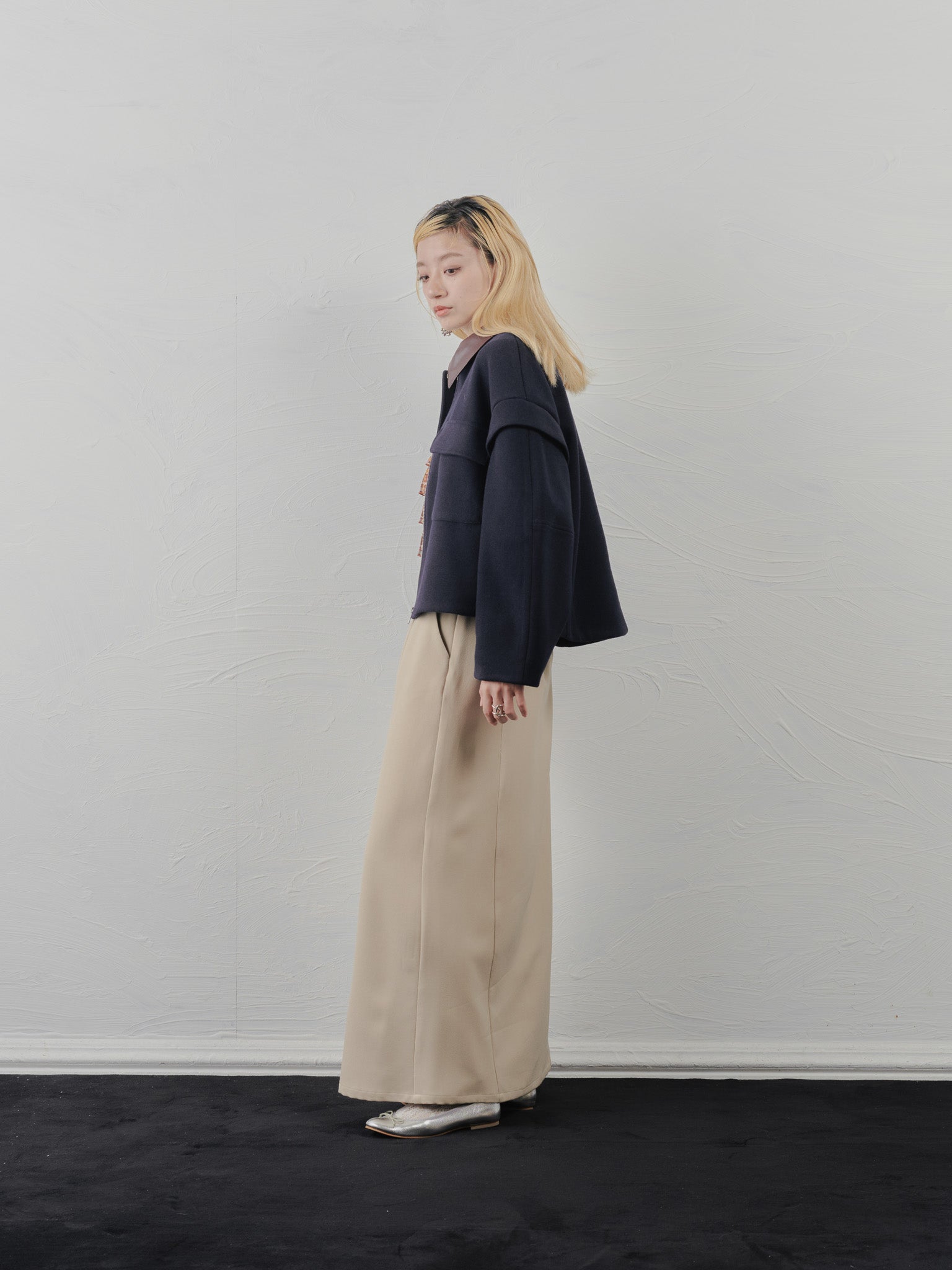 【-PRE SALE- 12/15 18:00まで!!】2WAY配色カラーCPOジャケット [605545] dark navy