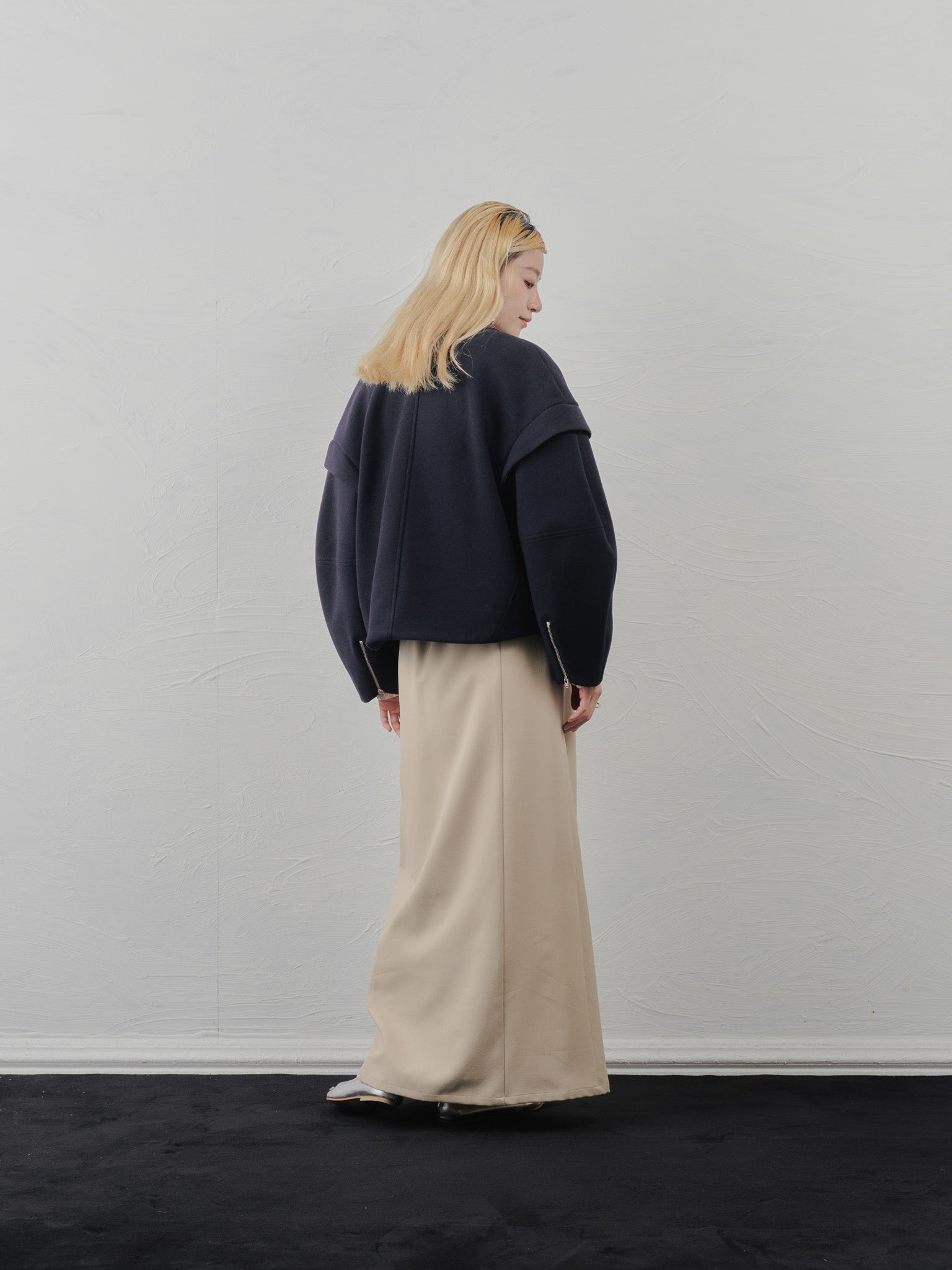 【-PRE SALE- 12/15 18:00まで!!】2WAY配色カラーCPOジャケット [605545] dark navy