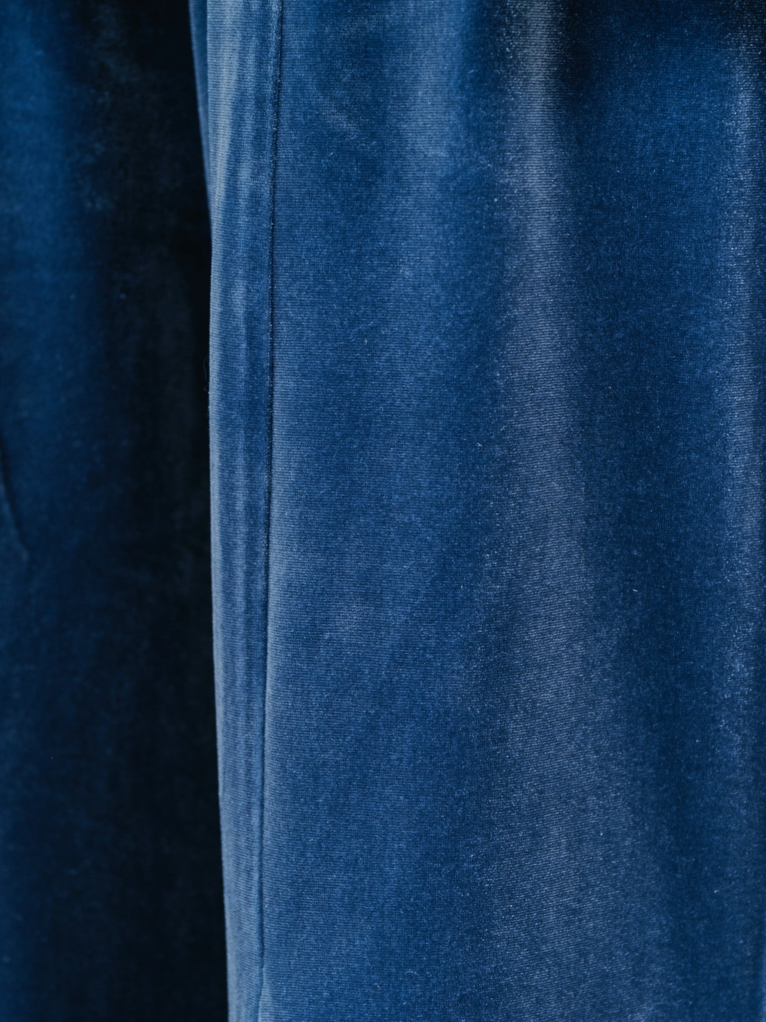 【SALE】ベロアフレアパンツ [601414] blue