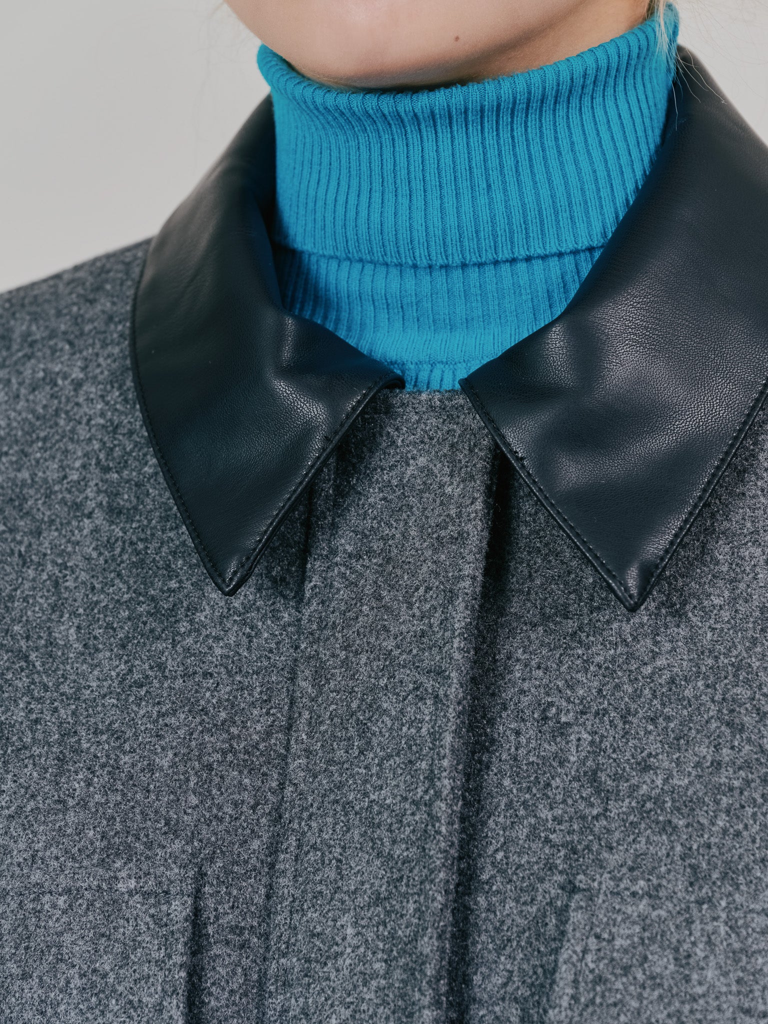 【SALE】2WAY配色カラーCPOジャケット [605545] charcoal