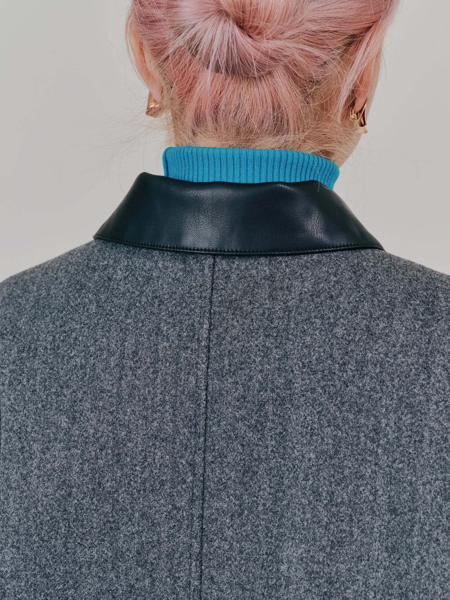 【SALE】2WAY配色カラーCPOジャケット [605545] charcoal