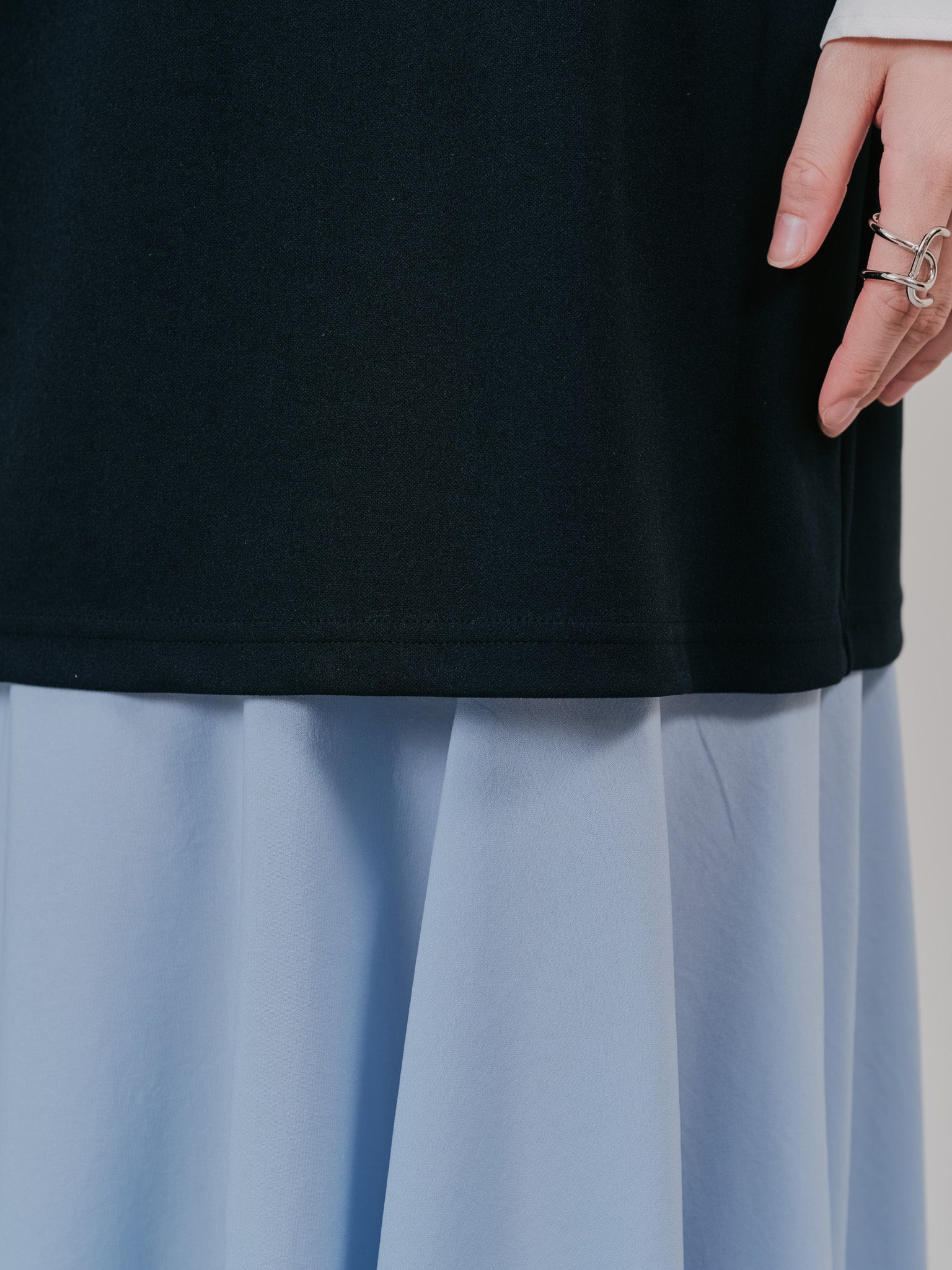 【SALE】リバーシブルシアースカート [601374] blue