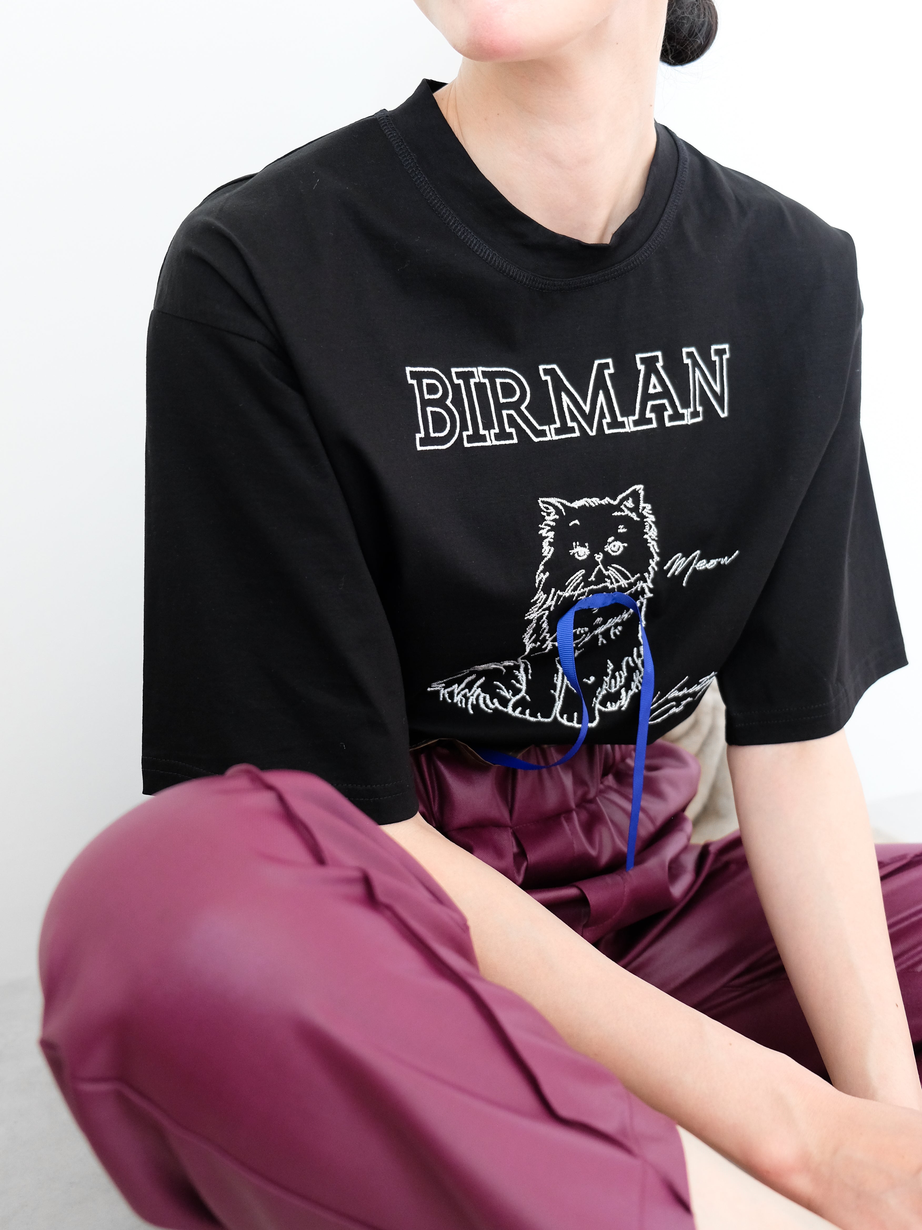 【24AW|DOLLUPOOPS】BIRMAN CAT Tシャツ　[601114]